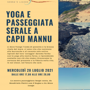 Yoga a Capo Mannu (28/07/2021)