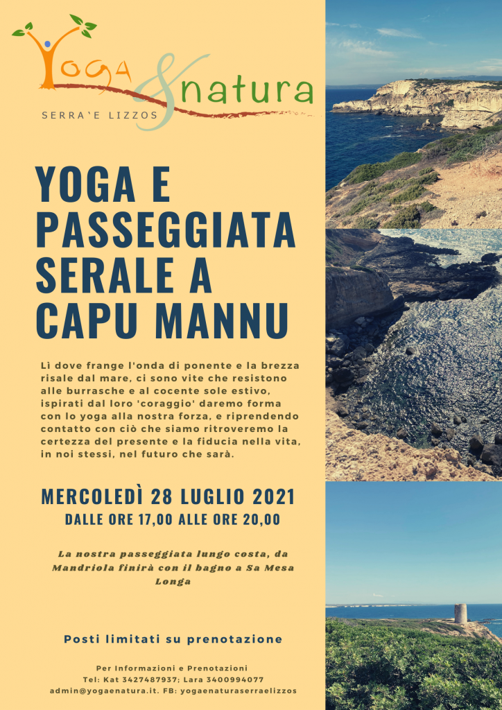 Yoga a Capo Mannu (28/07/2021)