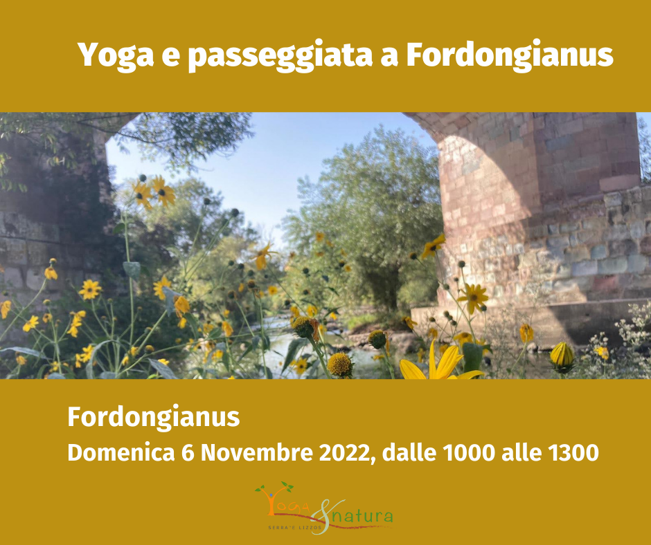 Yoga e Passeggiata a Fordongianus