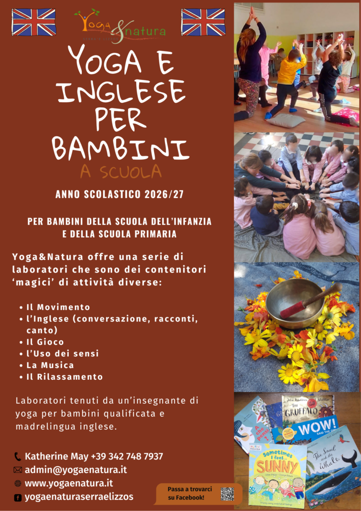 Propongo Yoga e Inglese a scuola.